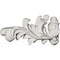 Ekena Millwork 3"W x 6 3/8"H x 7/8"P Robin Scroll Onlay, Right ONL03X06X01RB-R - alternate 3
